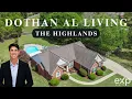 Living in Dothan AL The Highlands Neighborhood Tour Pool Home David Ridley Realtor EXP Realty