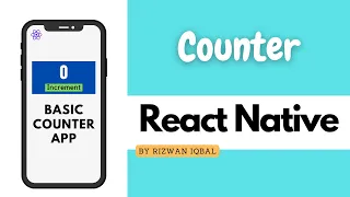 Counter App by using Button React Native