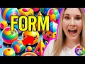 Element of Art Form Art Lesson and Drawing Tutorial For Kids
