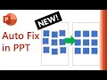 PowerPoint Auto Fix New PowerPoint feature to align all shapes in 1 click