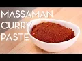 Massaman Curry Paste Recipe - Hot Thai Kitchen