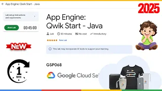 App Engine Qwik Start - Java GSP068