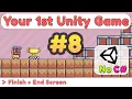 Finish Point and End Screen Unity Visual Scripting Tutorial - Part 8