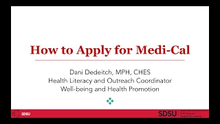 Applying for MediCal A Step by Step Guide