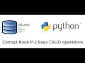 Contact Book P-2 CRUD operations demo in tamil doing basic operations on a database file