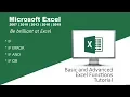 IF IF ERROR IF AND IF OR - Advanced Excel Tutorial for Beginners