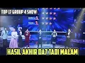 Download Lagu HASIL AKHIR GROUP 4 SHOW TOP 17 BESAR DANGDUT ACADEMY 7 TADI MALAM