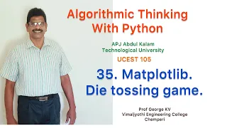35 Matplotlib Algorithmic Thinking with Python UCEST 105 Programming in Python CST 362