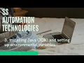 3 Installing Java JDK and setting up environmental variables