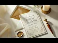 Traditional Wedding Invitation Wording Guidelines