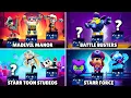 All 40 Trios Losing Winning Animations Bolt Starr Nova in Brawl Stars