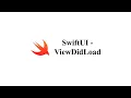 SwiftUI - ViewDidLoad