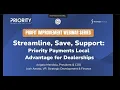 StrategicSource Streamline Save Support Priority Payments Local Webinar