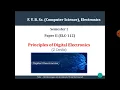FYBCS Digital-Lecture-17 Gray to Binary Converter by using K-Map
