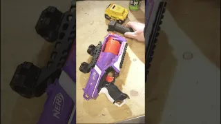 Dewalt DCF601 vs Nerf gun