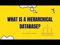What is Hierarchical Database Advantages and Disadvantages