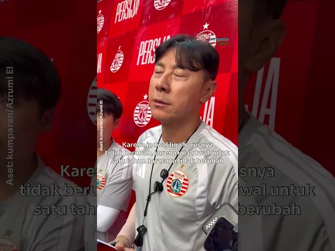 Persija Semusim di GBK, Shin Tae-yong Minta Gak Berubah
