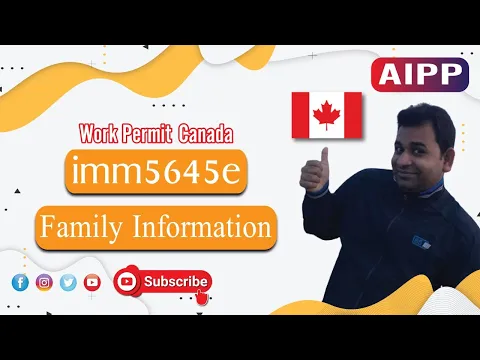 Download MP3 Fill out your Family Information form imm5645e