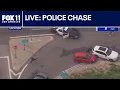 LIVE Police chase in LA