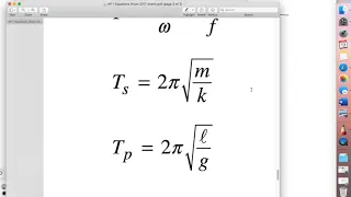 Waves Oscillations Worksheet 1 -