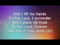 In Your Arms - CFC Liveloud/Ablaze music (lyric video)