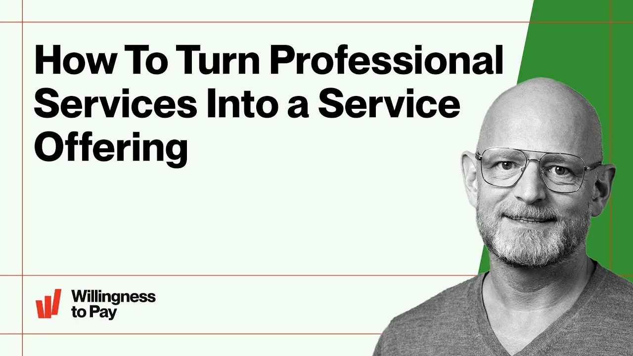 How to Turn Professional Services Into a Service Offerings