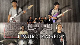 power metal timur tragedi metal cover by sanca records