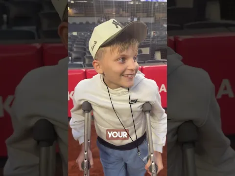 Surprising a fan in the top section with a once in a lifetime moment!