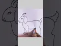 Goat Drawing Easy
