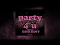 Lagu PARTY 4U BKB EDIT (GERALD FAY) || BREAKBEAT KEJUT BAHU