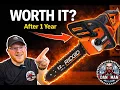 RIDGID CHAINSAW ONE YEAR OWNERSHIP PROS AND CONS