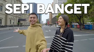 hari pertama di kota cantik ini 