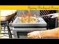 Creating Backyard Ambiance Outdoor Living Fire Column Fire Glass Pit