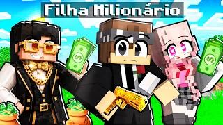 MILIONÁRIO no Minecraft me contratou para PROTEGER a FILHA dele no Minecraft ‹ Alex ›