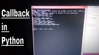 PYTHON TUTORIAL CALLBACKS IN PYTHON WITH EXAMPLES