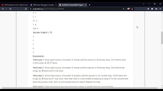 CODECHEF PROBLEM CONTEST CODE - COOK142D PROBLEM CODE