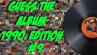 Guess the album - 1990s edition 50 album covers with text removed
