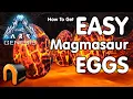 ARK GENESIS Best Way To Steal EASY Magmasaur EGGS