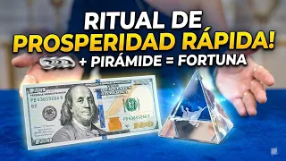 Haz ESTO con un billete y el amuleto de pirámide para atraer RIQUEZA inesperada