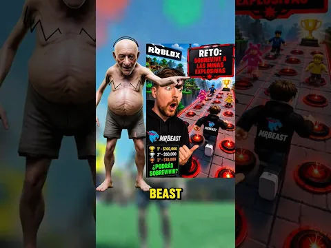 PROBANDO EL JUEGO DE MR BEAST DE ROBLOX 🙈🎁 #roblox #parati #robloxedit #robloxfyp