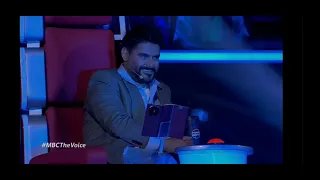 المواجهة بين مهند الباشا السعودي والمتألقة غدير اليمنية صوتها خرافي  دندنها