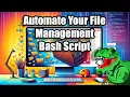 Automatically create folders using Shell Scripting