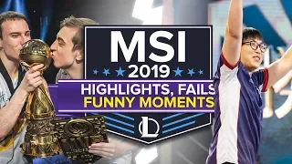 MSI 2019: Best Plays, Funny Moments and Fails (League of Legends)