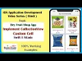 Create iOS Application to implement Collection View with Custom Cell in Swift 5 XCode Hindi Easy