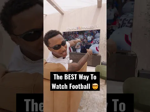 The #1 way to watch football is here! 🤯the 98 inch SQD Mini-LED TV @TCL_USA  #tclxnfl #TCLPartner