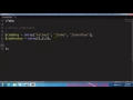 PHP array combine Function