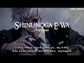 Download Lagu Fujii Kaze - Shinunoga E-wa 'sped up tiktok version | Lyrics Terjemahan
