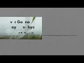 蔡明仁MINGREN［ Never Gonna Say Goodbye ］Official Lyric Video