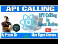 React native api call and get data from rest api Fetch Axios