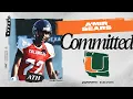 WATCH 5-star ATH A mir Sears commits to the Miami Hurricanes Live Commitment